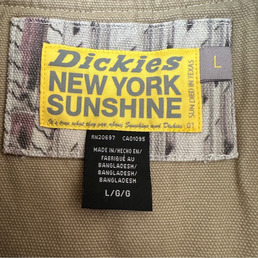 New York Sunshine x Dickies City Cowboy Photo-real Vest Men's L Grandpacore - Picture 4 of 9